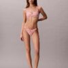 Bas de bikini à nouer sur les côtés avec monogramme graphique Bas de bikini à nouer sur les côtés avec monogramme graphique