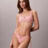 Bas de bikini à nouer sur les côtés avec monogramme graphique Bas de bikini à nouer sur les côtés avec monogramme graphique