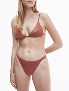 Bas de bikini taille haute Cheeky Core Essentials