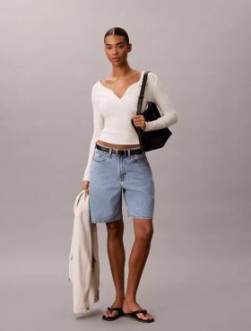 Bermuda en Denim Bermuda en Denim