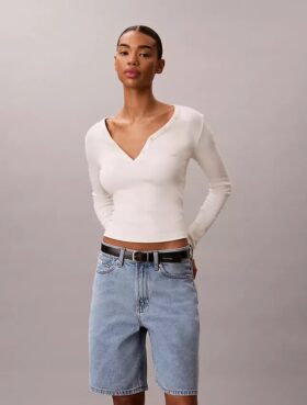 Bermuda en Denim Bermuda en Denim