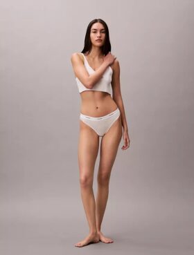 Bikini en coton Stretch côtelé