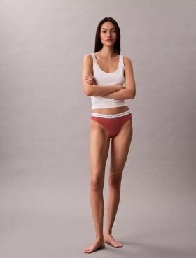 Bikini en coton Stretch côtelé