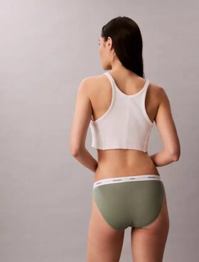 Bikini en coton Stretch côtelé