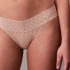 Bikini en dentelle avec logo Icon