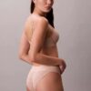 Bikini en dentelle avec logo Icon