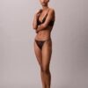 Bikini en dentelle florale noire CK Black Bikini en dentelle florale noire CK Black
