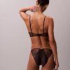 Bikini en dentelle florale noire CK Black Bikini en dentelle florale noire CK Black