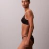 Bikini en dentelle florale noire CK Black Bikini en dentelle florale noire CK Black