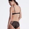 Bikini en dentelle graphique noir CK Black Bikini en dentelle graphique noir CK Black