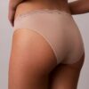 Bikini en microfibre extensible avec dentelle Bikini en microfibre extensible avec dentelle