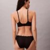 Bikini en microfibre extensible avec dentelle Bikini en microfibre extensible avec dentelle