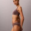 Bikini Icon en coton et Modal métallisé