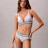 Bikini Icon en coton et Modal rayé