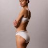 Bikini Icon en coton et Modal rayé