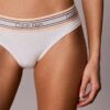 Bikini Icon en coton et Modal rayé