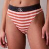 Bikini taille haute extensible en Microfiber à motif Monogram