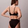 Bikini taille haute extensible en Microfiber à motif Monogram