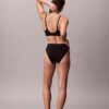 Bikini taille haute extensible en Microfiber à motif Monogram