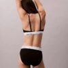 Bikini taille haute Icon en coton et Modal