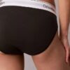 Bikini taille haute Icon en coton et Modal