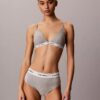 Bikini taille haute Icon en coton et Modal
