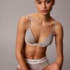 Bikini taille haute Icon en coton et Modal