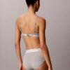 Bikini taille haute Icon en coton et Modal