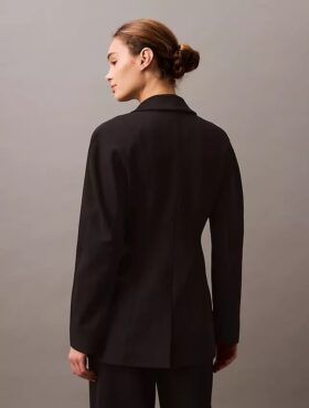 Blazer classique Dolman lisse