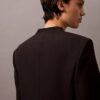 Blazer classique en crêpe