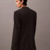 Blazer classique en crêpe