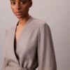 Blazer croisé en jacquard de viscose