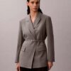 Blazer extensible à ceinture Blazer extensible à ceinture