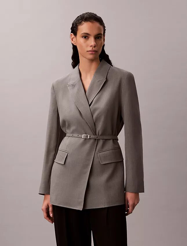 Blazer extensible à ceinture Blazer extensible à ceinture