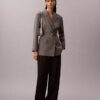 Blazer extensible à ceinture Blazer extensible à ceinture