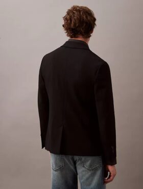 Blazer slim en gabardine de laine Blazer slim en gabardine de laine