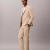 Blazer slim en mélange de lin Blazer slim en mélange de lin