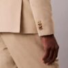 Blazer slim en mélange de lin Blazer slim en mélange de lin