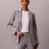 Blazer slim en ponte