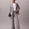 Blazer slim en ponte
