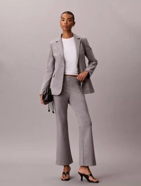 Blazer slim en ponte Blazer slim en ponte