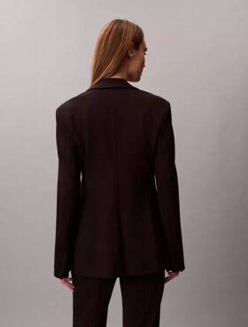 Blazer slim en ponte