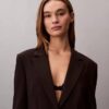 Blazer slim en ponte