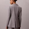 Blazer slim en ponte