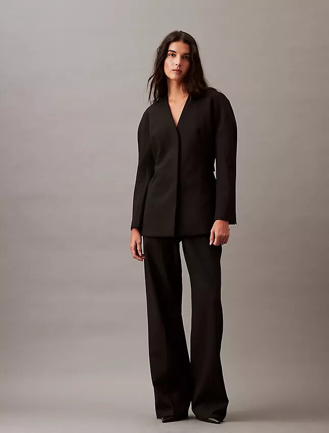 Blazer structuré extensible Blazer structuré extensible