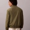Blouson aviateur en nylon à mailles