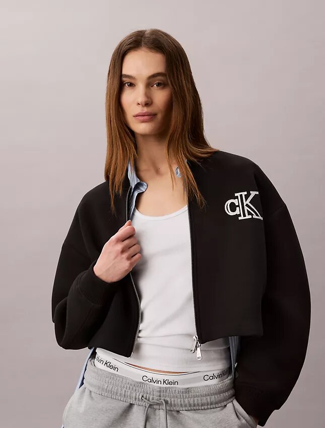 Blouson bomber court et ample Blouson bomber court et ample