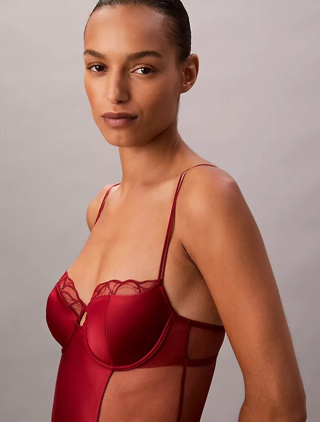 Body en dentelle florale CK Black Body en dentelle florale CK Black