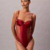Body en dentelle florale CK Black Body en dentelle florale CK Black