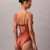 Body en dentelle florale CK Black Body en dentelle florale CK Black